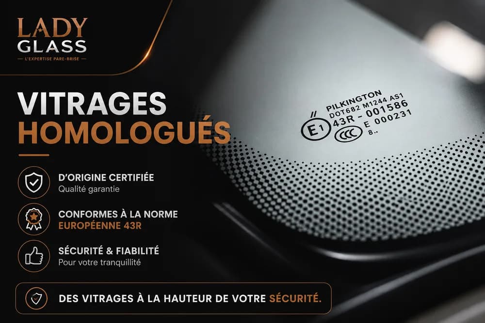 Vitrages homologués